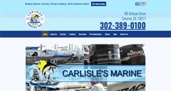 Desktop Screenshot of carlislesmarine.com
